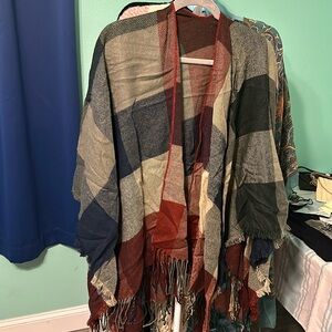 Check Flannel Coverup